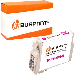 Bubprint Druckerpatrone kompatibel für Epson T2993 29XL für Expression Home XP-235 XP-245 XP-247 XP-332 XP-335 XP-342 XP-345 XP-432 XP-435 Magenta Neue Chip Version
