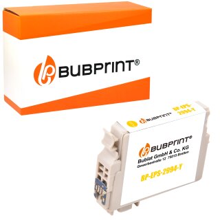Bubprint Druckerpatrone kompatibel für Epson T2994 29XL für Expression Home XP-235 XP-245 XP-247 XP-332 XP-335 XP-342 XP-345 XP-432 XP-435 XP-442 Gelb Neue Chip Version