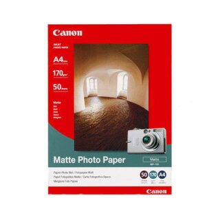 ORIGINAL Canon Papier Weiss MP-101 7981A005 Canon Fotoglanzpapier /MP101 DIN A4, 170 g/m², Inh. 50 Blatt