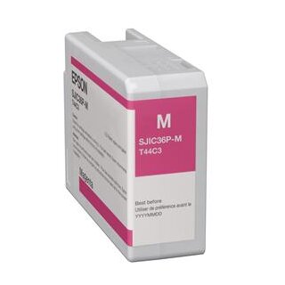 ORIGINAL Epson Tintenpatrone Magenta C13T44C340 SJIC36P/M 80ml Ultrachrome® DL
