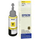 ORIGINAL Epson Tintenpatrone Gelb C13T67344A 673 70ml