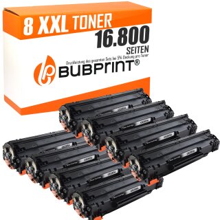 Bubprint 8x Toner black kompatibel für HP CE285A