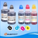 Kompatibel für HP 31 32 XL 5x Tintenflaschen Schwarz/Cyan/Magenta/Gelb von Bubprint