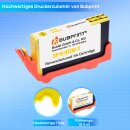 Kompatibel für HP 912XL 1x Tintenpatrone Gelb von Bubprint