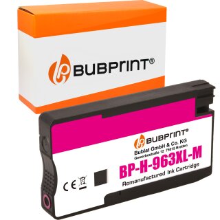 Kompatibel für HP 963XL 1x Tintenpatrone Magenta von Bubprint