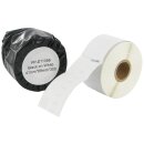 Bubprint Etiketten kompatibel für Dymo 11356 S0722560 89x41mm, weiss