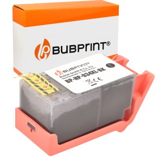 Bubprint Druckerpatrone kompatibel für HP 934XL Black mit Chip und Füllstand