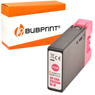 Bubprint Druckerpatrone magenta kompatibel für Canon PGI-1500 XL