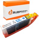Bubprint Druckerpatrone cyan kompatibel f&uuml;r Canon CLI-551 XL mit Chip Pixma IP 7250 MG 6350 5650 MX 725 925