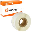 Bubprint Etiketten kompatibel f&uuml;r Dymo 99015 54mm x...