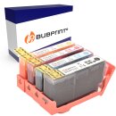 Bubprint 4 Druckerpatronen kompatibel f&uuml;r HP 364 XL Set mit Chip und F&uuml;llstand Deskjet 3520 Officejet 4620 Photosmart 5520