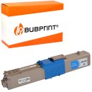 Bubprint Toner cyan kompatibel f&uuml;r OKI C301 C321...