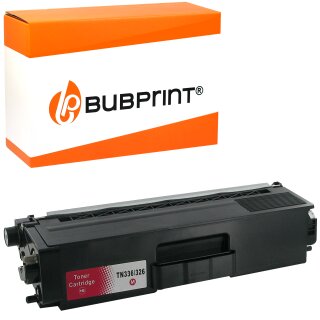 Bubprint Toner kompatibel für Brother TN-326 magenta Brother HL-L 8300 Series Brother DCP-L 8400 CDN
