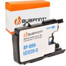 Bubprint Tintenpatrone Cyan kompatibel für Brother LC-1220 / LC-1240