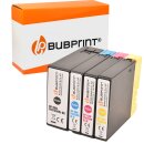Bubprint 4 Druckerpatronen kompatibel für Canon PGI-2500 black cyan magenta yellow Maxify MB4050 MB5050