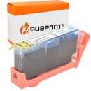 Bubprint Druckerpatrone kompatibel für HP 364 XL Cyan mit Chip und Füllstand Deskjet 3520 Officejet 4620 Photosmart 5520