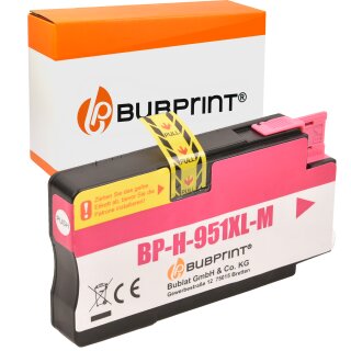 Bubprint Druckerpatrone kompatibel für HP 951XL Magenta