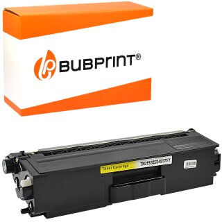 Bubprint Toner Yellow kompatibel für Brother TN-325 TN-320 TN-328