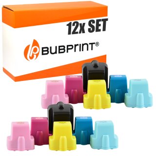 Bubprint 12 Druckerpatronen kompatibel für HP 363