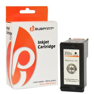 Bubprint Druckerpatrone kompatibel für HP 350 XL black 350XL