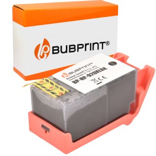 Bubprint Druckerpatrone kompatibel f&uuml;r HP 920XXL Black mit Chip und F&uuml;llstand