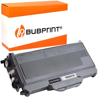 Bubprint Toner kompatibel für Brother TN-2120 (2.600 Seiten) black DCP-7030 HL-2170