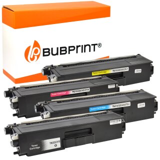 Bubprint 4 Toner kompatibel für Brother TN-325 TN-320 TN-328 SET