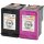 Bubprint 2 Druckerpatronen kompatibel für HP 301-XL 301XL für HP Deskjet 1050 2050 2540 3050 Envy 4500 black + color