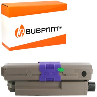 Bubprint Toner Black kompatibel für OKI C310 C330 C510 C530