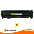 Bubprint Toner yellow kompatibel für HP CE412A 305A