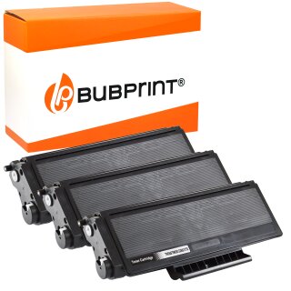 Bubprint 3x Toner kompatibel für Brother TN-3280 black DCP-802 HL-1600