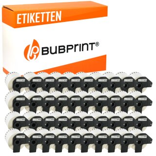 Bubprint Kompatibel Etiketten für Brother DK-22205 für P-Touch QL500 QL500BW QL550 QL560 QL570 QL700 QL710 QL710W QL720NW QL800 QL810W QL820 QL820NWB