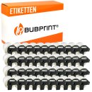Bubprint 40x Rollen Etiketten kompatibel f&uuml;r Brother...