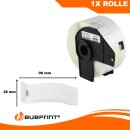 Bubprint Etiketten kompatibel für Brother DK-11208 #1208 38x90mm