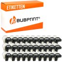Bubprint 30x Rollen Etiketten kompatibel f&uuml;r Brother...