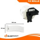 Bubprint Etiketten kompatibel für Brother DK-11202 #1202 62mm x 100mm