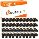 Bubprint 40x Rollen Etiketten kompatibel f&uuml;r Brother...