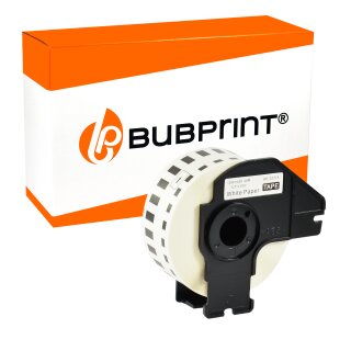 Bubprint Etiketten endlos kompatibel für Brother DK-22214 #2214 12mm x 30,48m