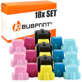 Bubprint 18 Druckerpatronen kompatibel für HP 363