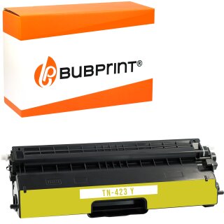 Bubprint Toner kompatibel für Brother TN-423 (4000 Seiten) yellow HL-L 8360 CDW MFC-L 8690 CDW MFC-L 8900 CDW