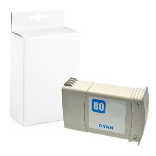 [NB]* Tintenpatrone kompatibel für HP Nr. 80XL C4846A cyan