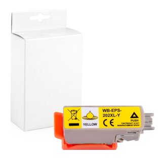 [NB]* Tintenpatrone kompatibel für Epson 202XL yellow