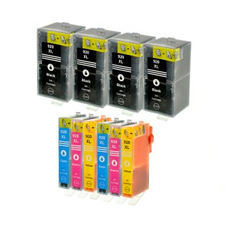 [NB]* Set Tintenpatronen kompatibel für HP 920XL 4x BK 2x C,M,Y