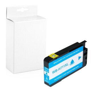 [NB]* Tintenpatrone kompatibel für HP 711 XL cyan