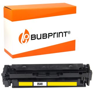 Bubprint Toner kompatibel für Canon 054H Gelb
